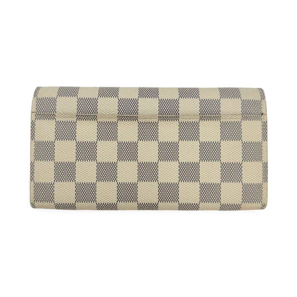LOUIS VUITTON: Damier Azur Sarah Wallet