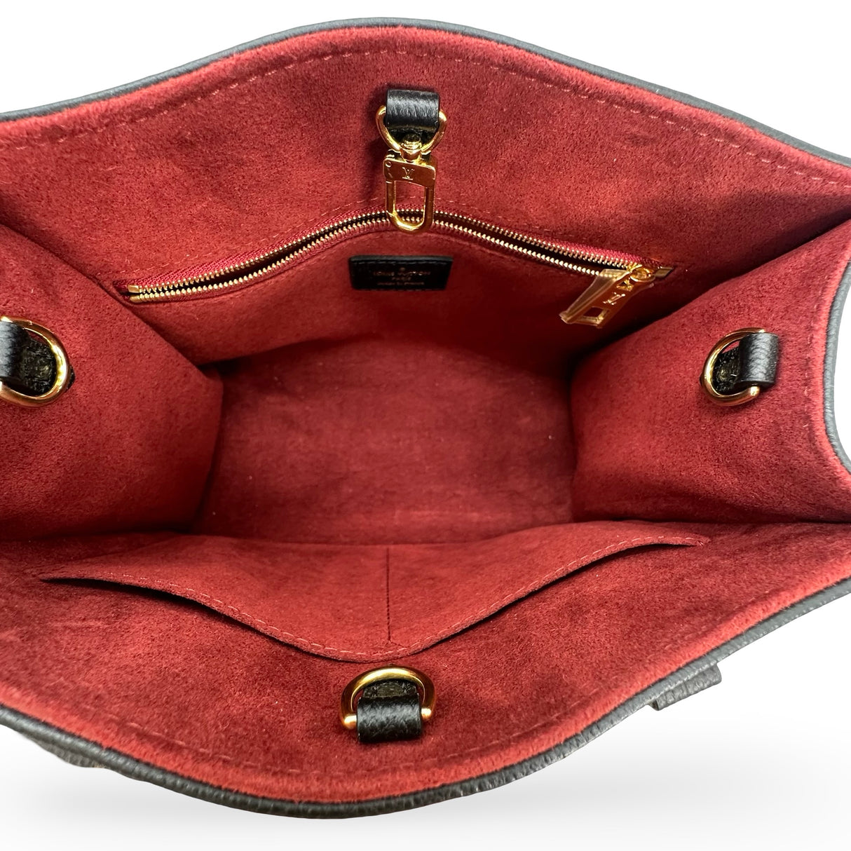 LOUIS VUITTON: Monogram Empreinte Bicolor Onthego PM