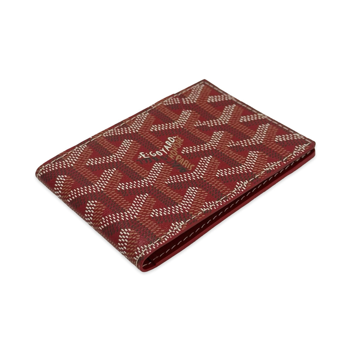 GOYARD: Goyardine Insert Victorie Card Wallet