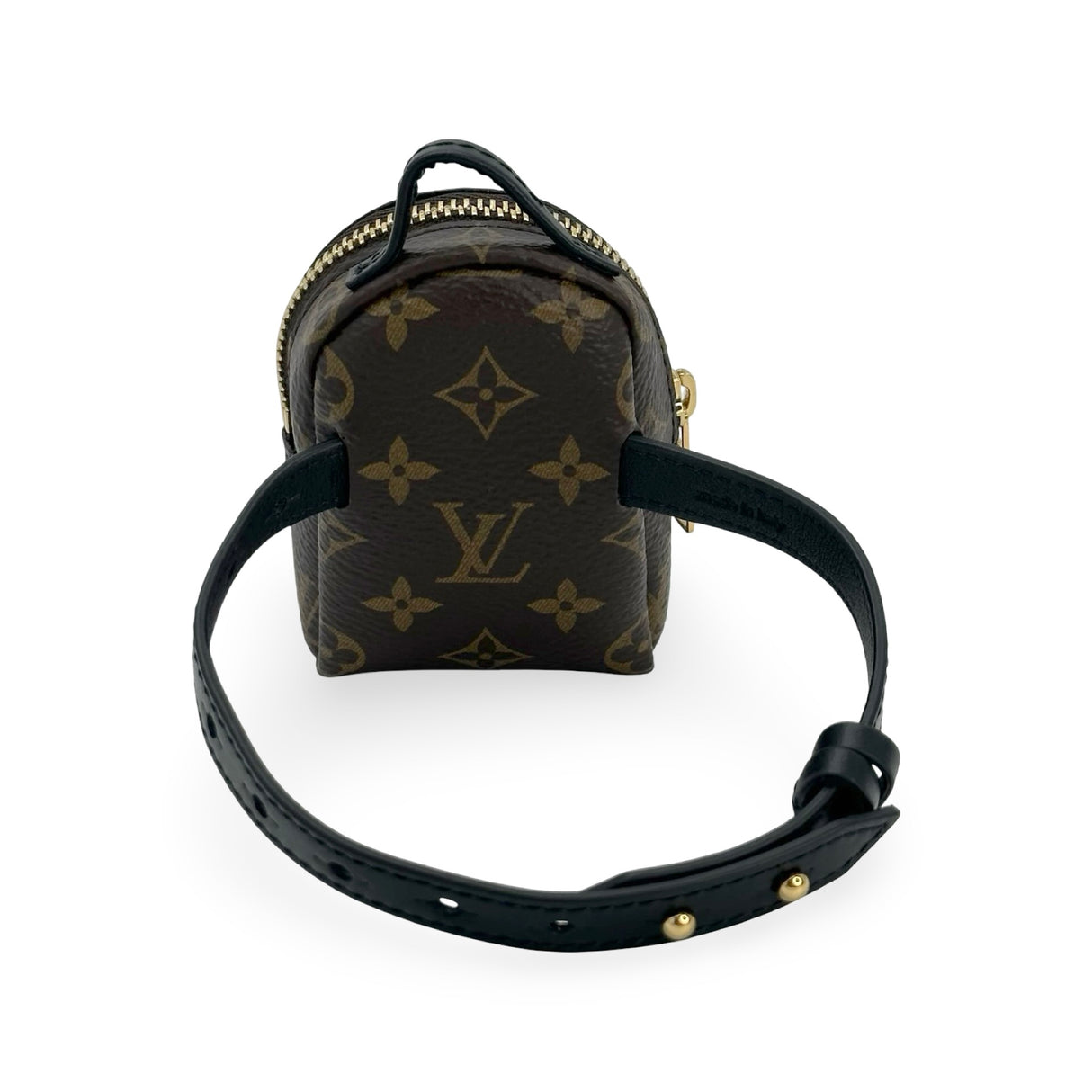 LOUIS VUITTON: Monogram Party Palm Springs Backpack Bracelet