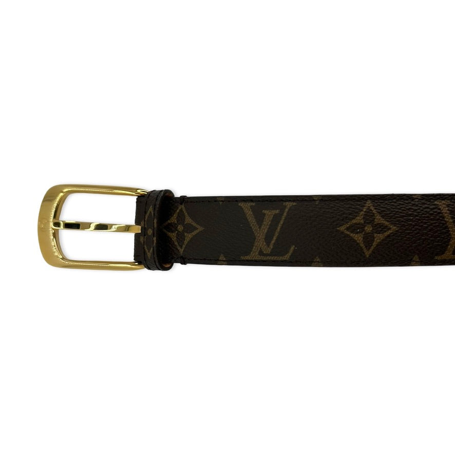 LOUIS VUITTON: Monogram Ellipse Belt