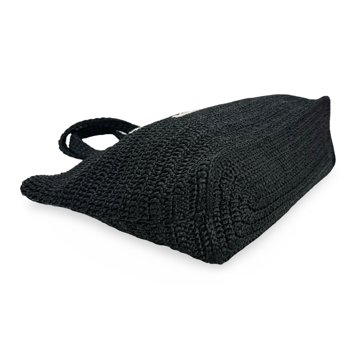 SAINT LAURENT: Raffia Rive Gauche Tote