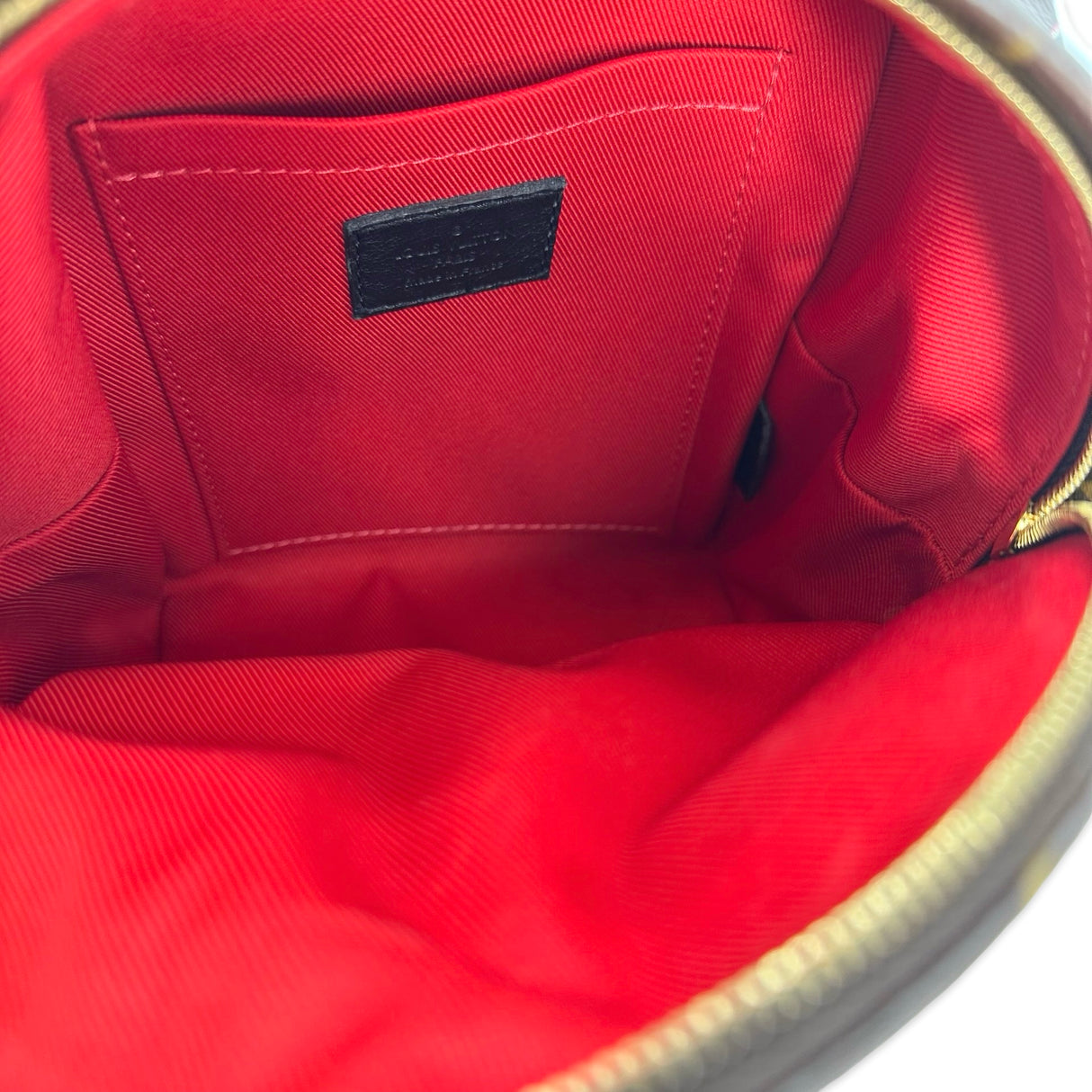 LOUIS VUITTON: Monogram My World Tour Mini Palm Springs Backpack