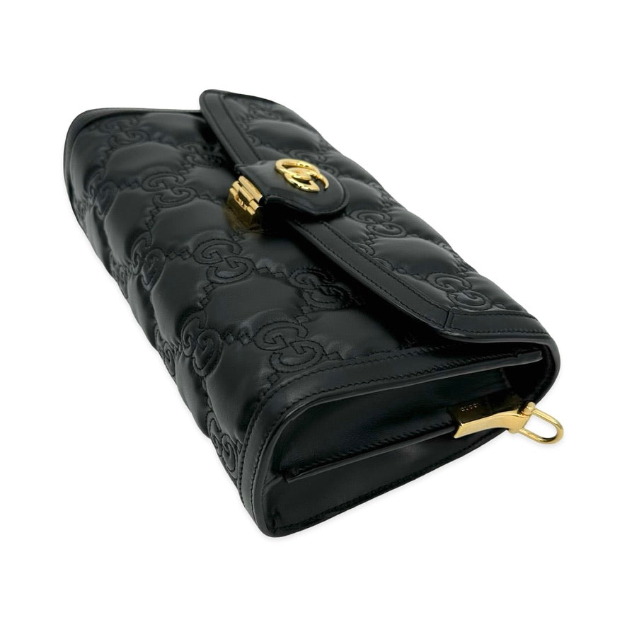 GG Matelasse Quilted Flap Shoulder Bag