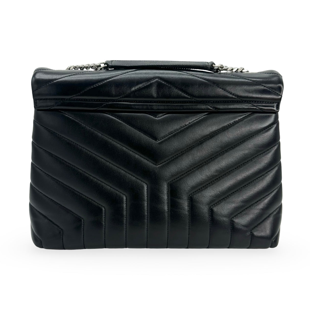 SAINT LAURENT: Quilted Leather Medium LouLou