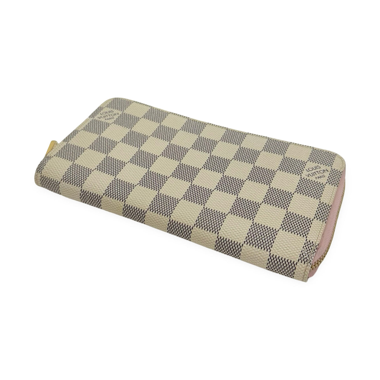 LOUIS VUITTON: Damier Azur Zippy Wallet
