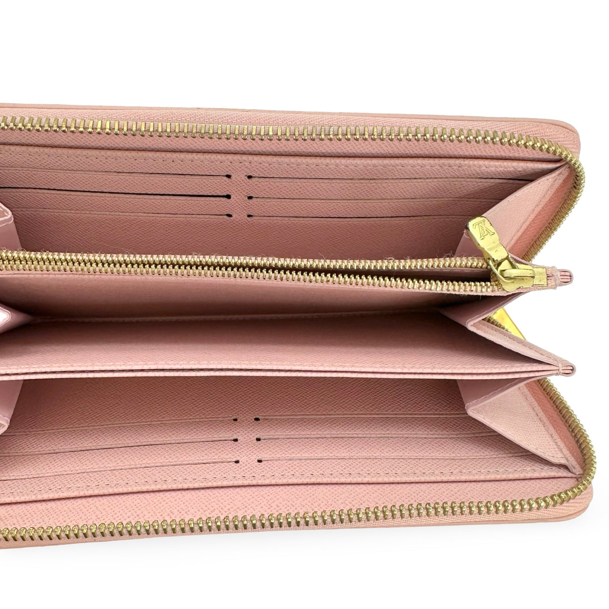 LOUIS VUITTON: Damier Azur Zippy Wallet