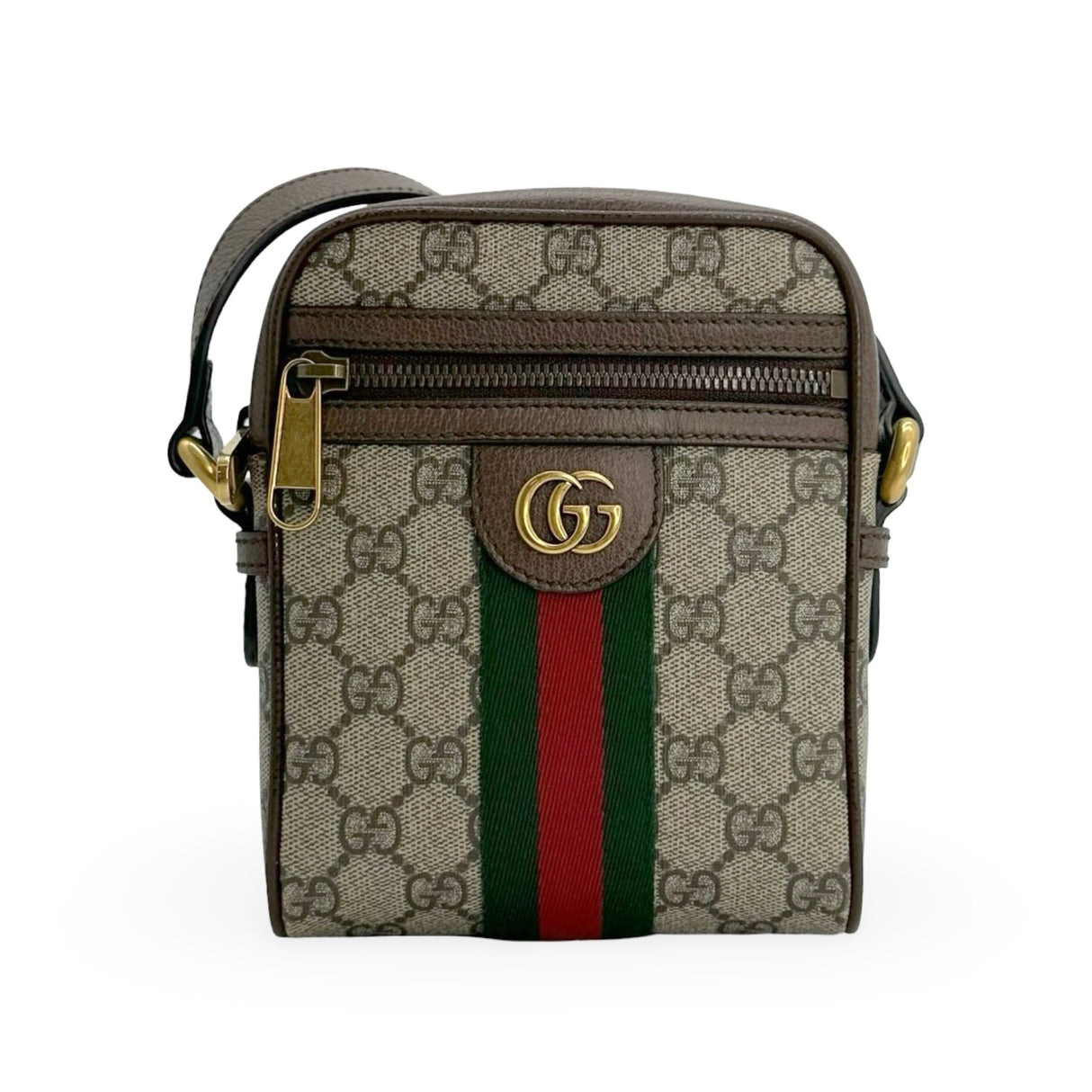 GUCCI: GG Supreme Ophidia Mini Messenger Bag