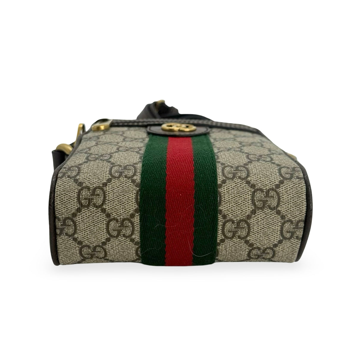 GUCCI: GG Supreme Ophidia Mini Messenger Crossbody
