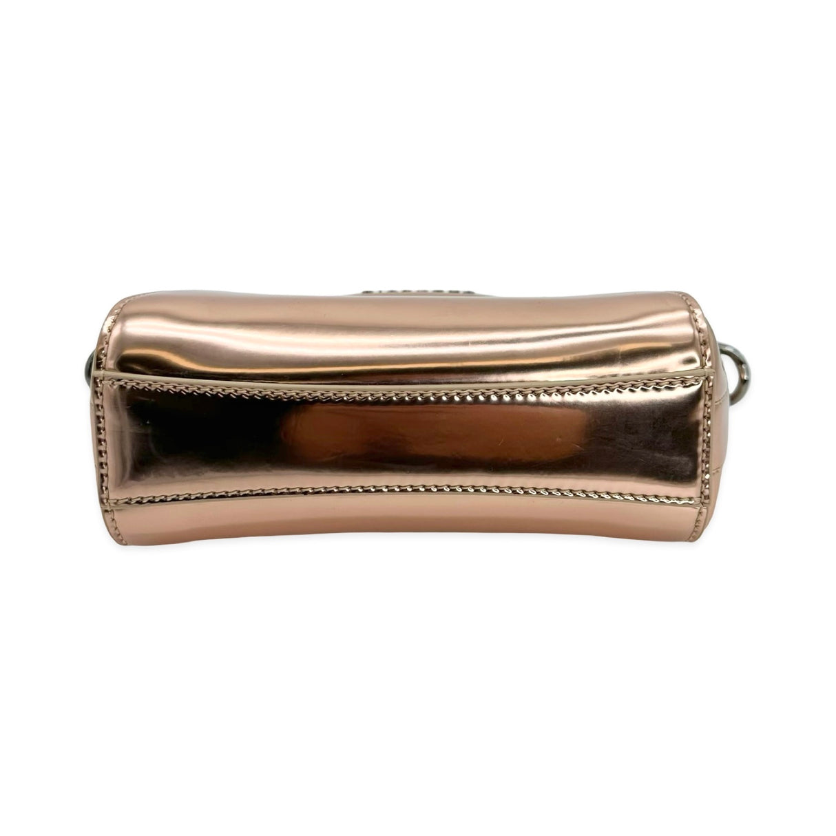 GIVENCHY: Metallic Calfskin Nano Antigona Crossbody Bag