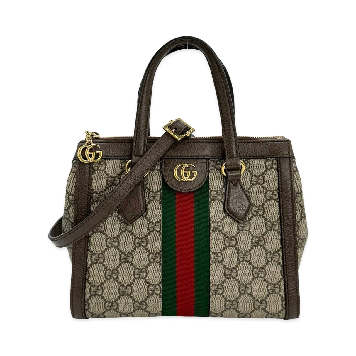 GUCCI: GG Supreme Small Ophidia Tote Shoulder Bag