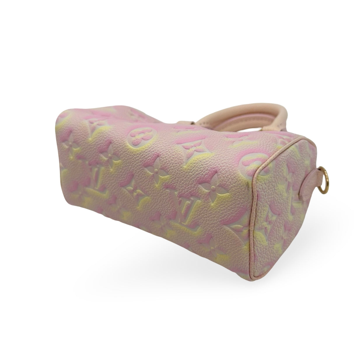 LOUIS VUITTON: Monogram Empreinte Stardust Nano Speedy Bandouliere