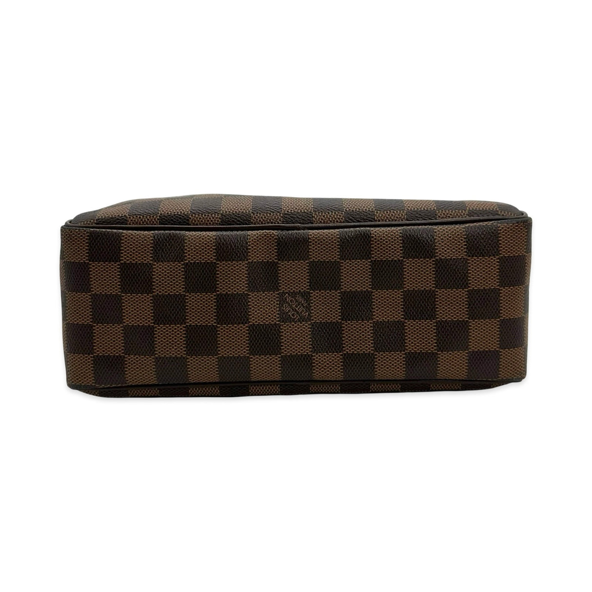 LOUIS VUITTON: Damier Ebene Trousse Cosmetic Bag