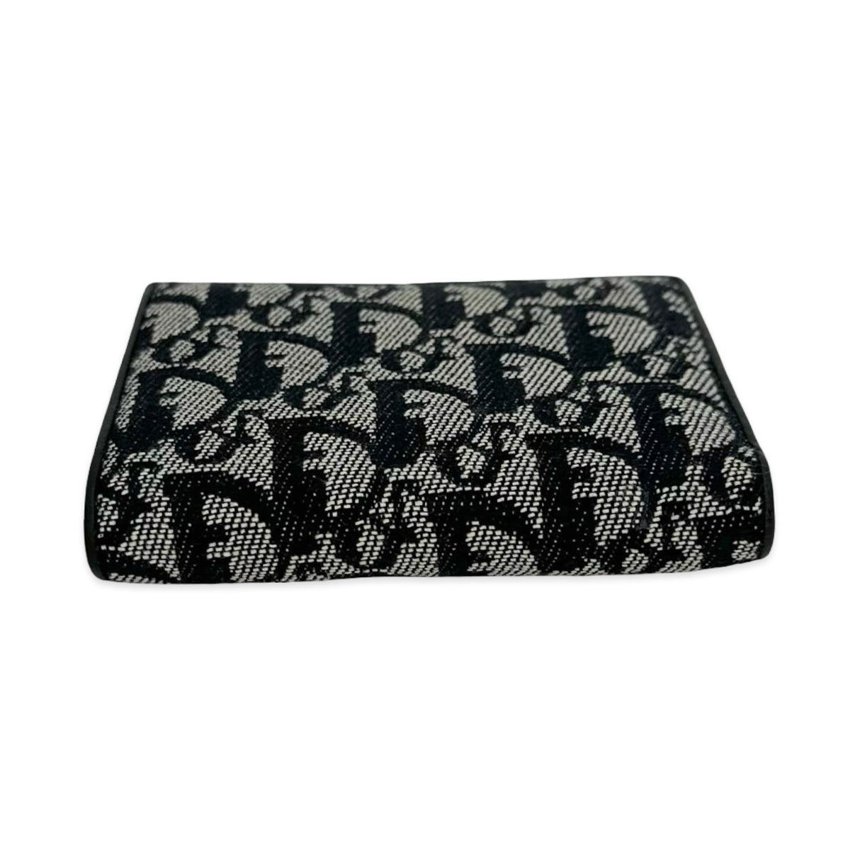 CHRISTIAN DIOR: Diorissimo Canvas Compact Wallet