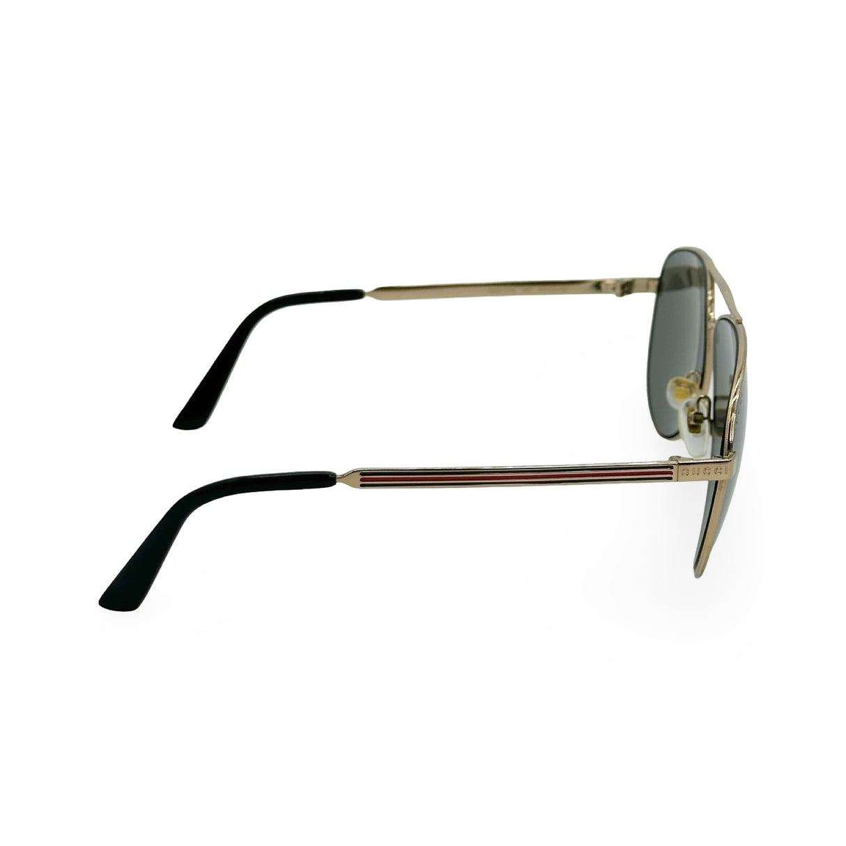 GUCCI: Web Aviator Sunglasses