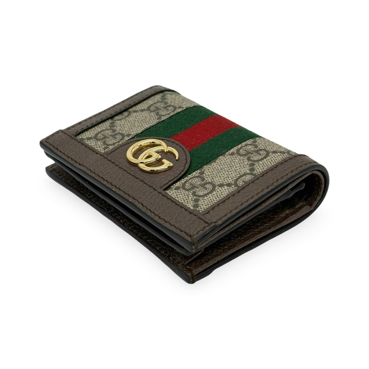 GUCCI: GG Supreme Ophidia Compact Wallet