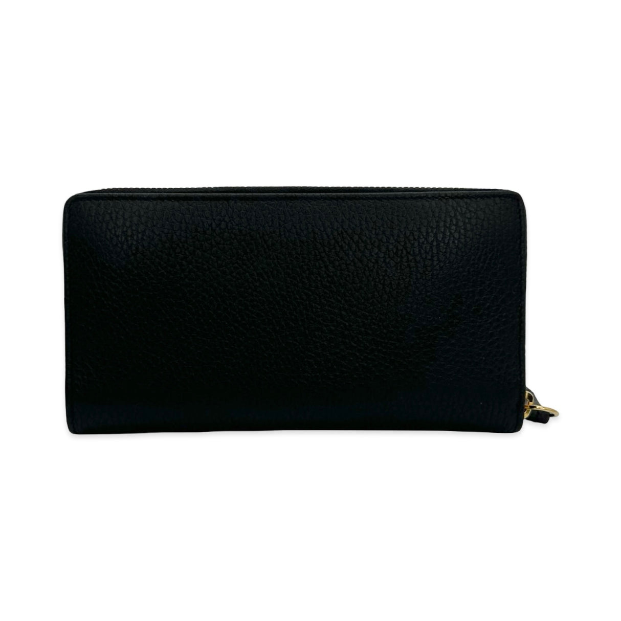 Grained Calfskin GG Marmont Zip Around Wallet