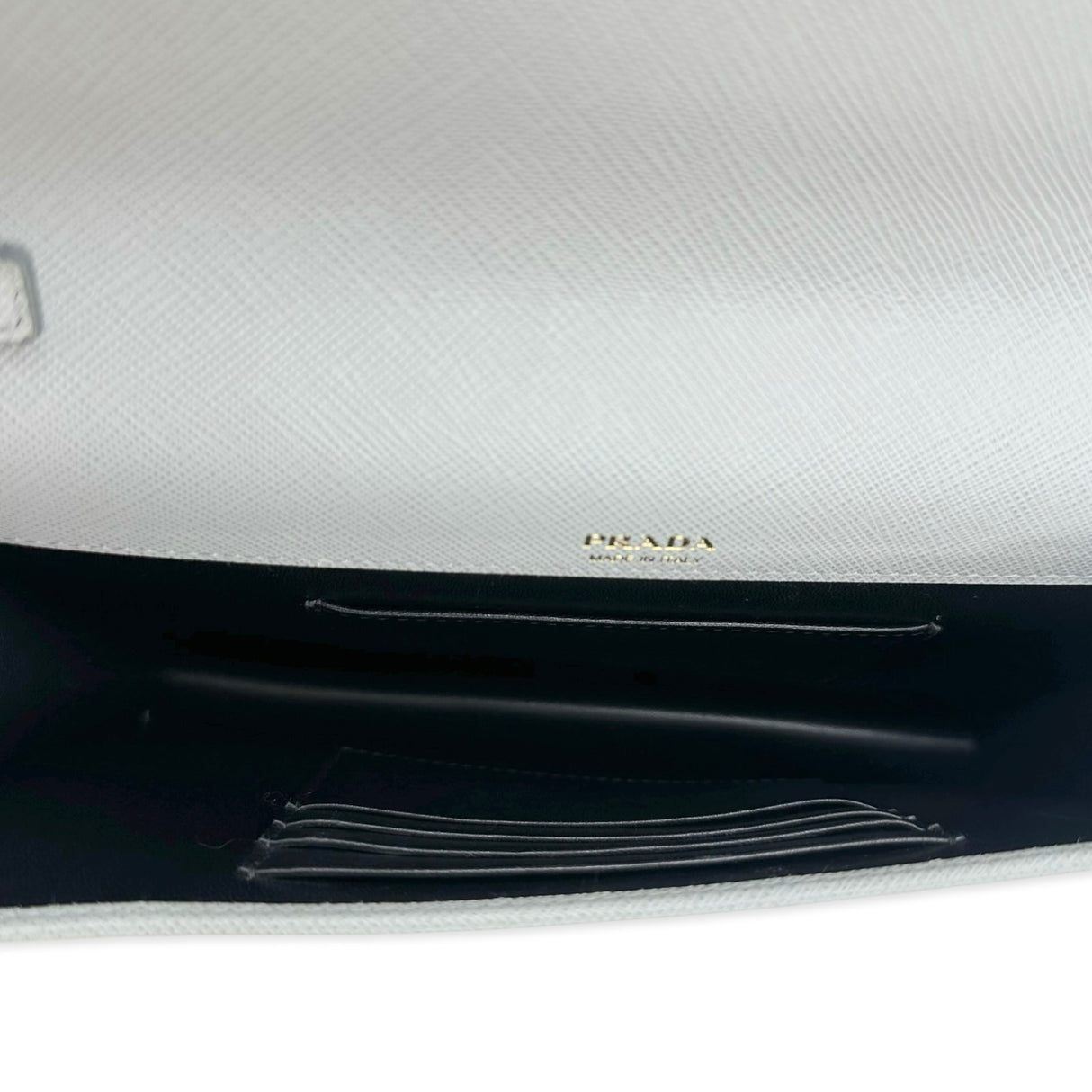 Saffiano Mini Bag Chain Wallet