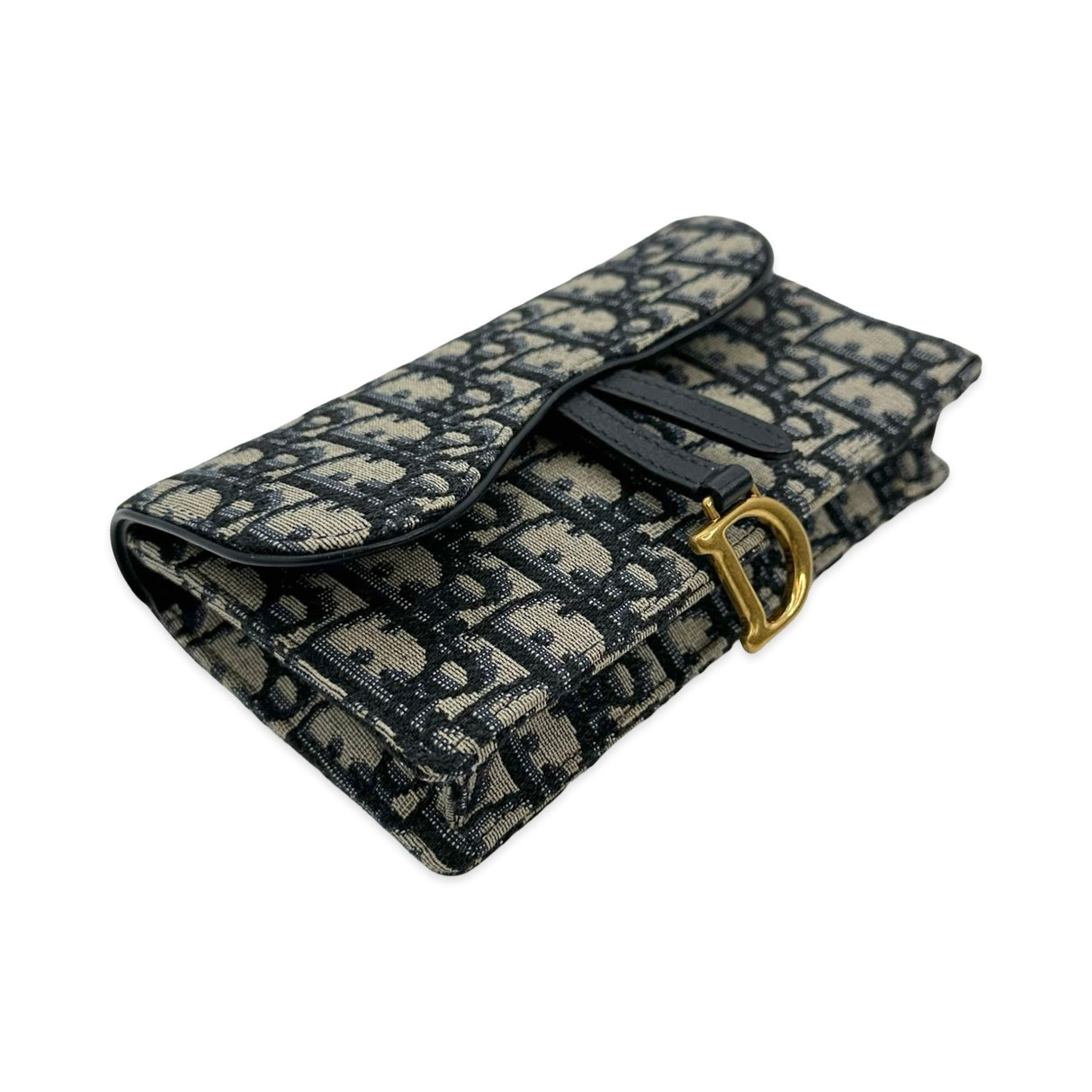 CHRISTIAN DIOR: Oblique Saddle Pouch Waist Bag