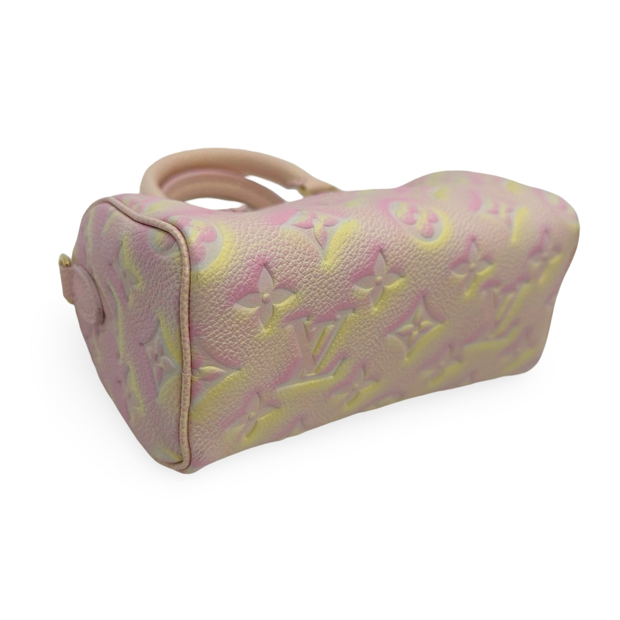 LOUIS VUITTON: Monogram Empreinte Stardust Nano Speedy Bandouliere