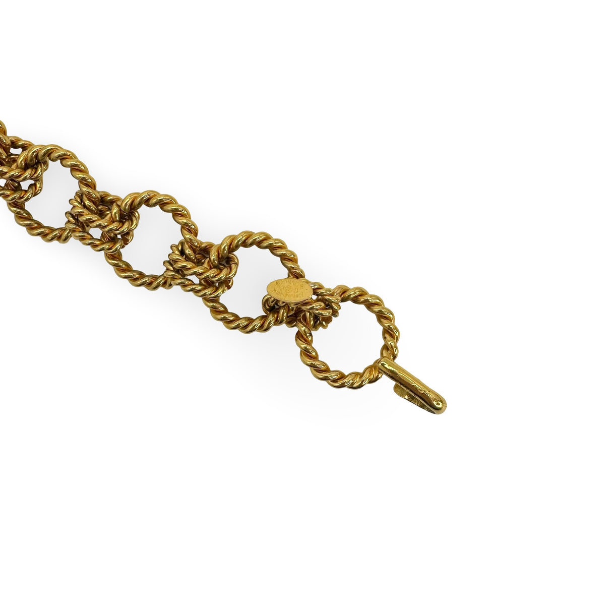 CHANEL: Twisted Chain CC Medallion Belt