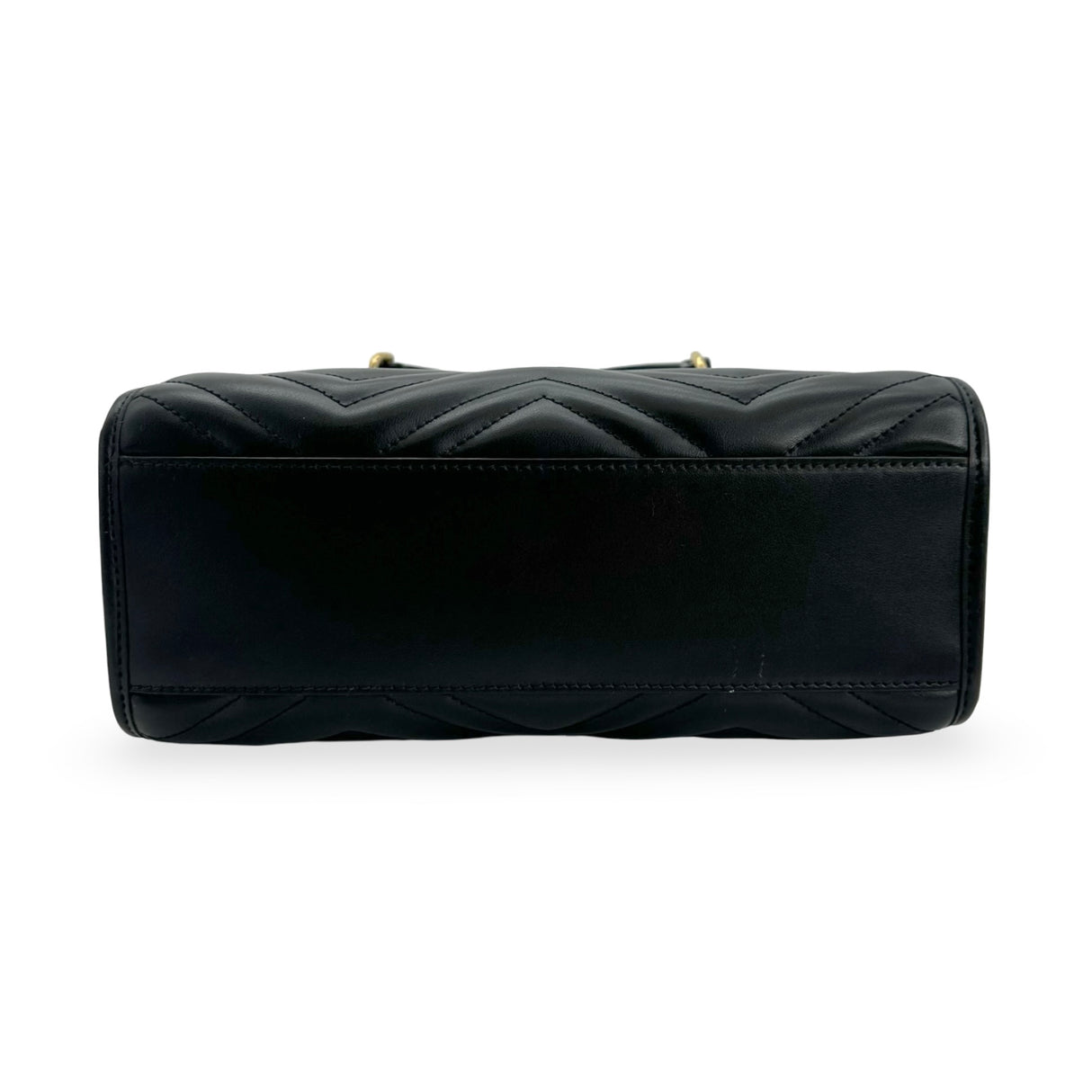 GUCCI: Quilted Leather GG Marmont Small Tote