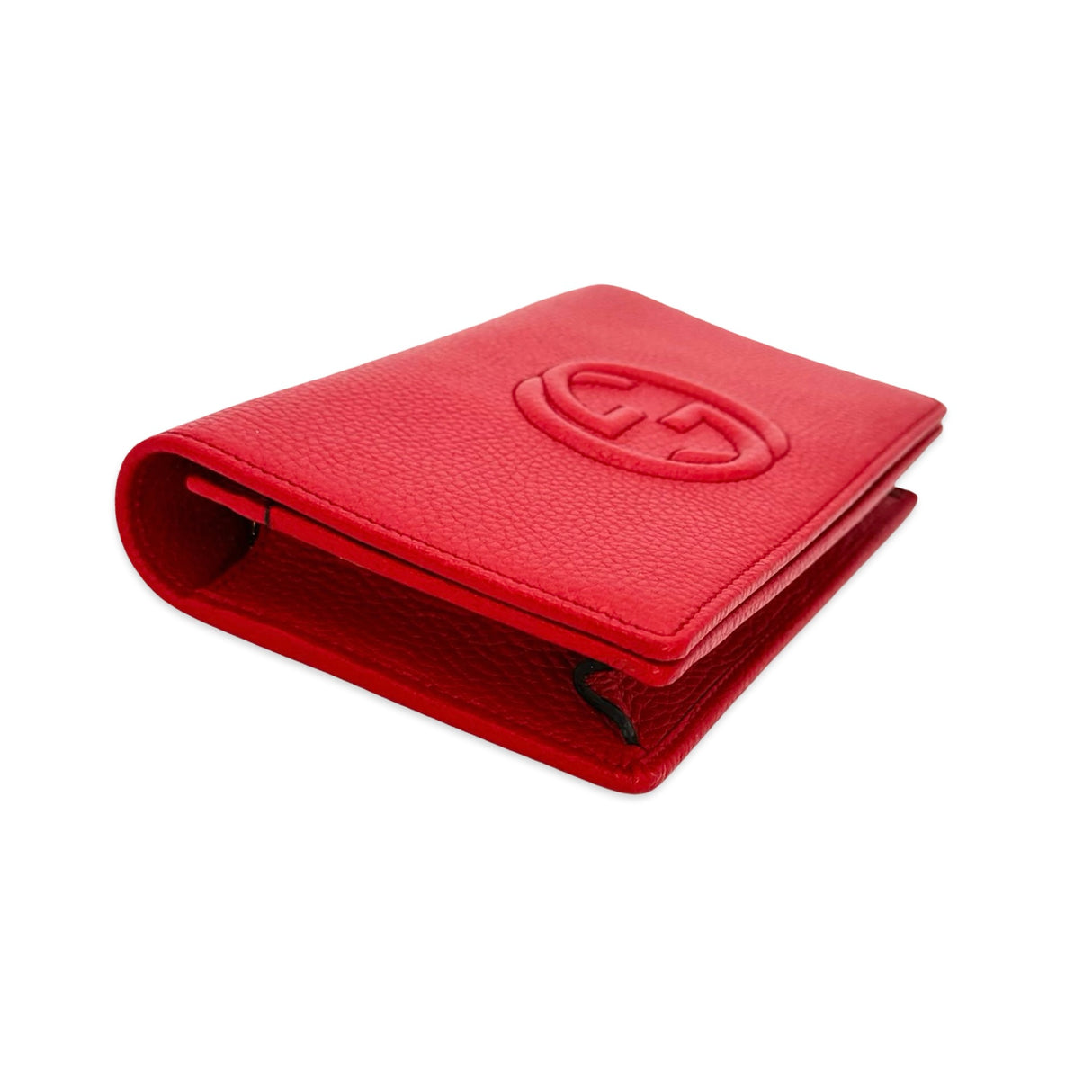 GUCCI: Leather Soho Chain Wallet