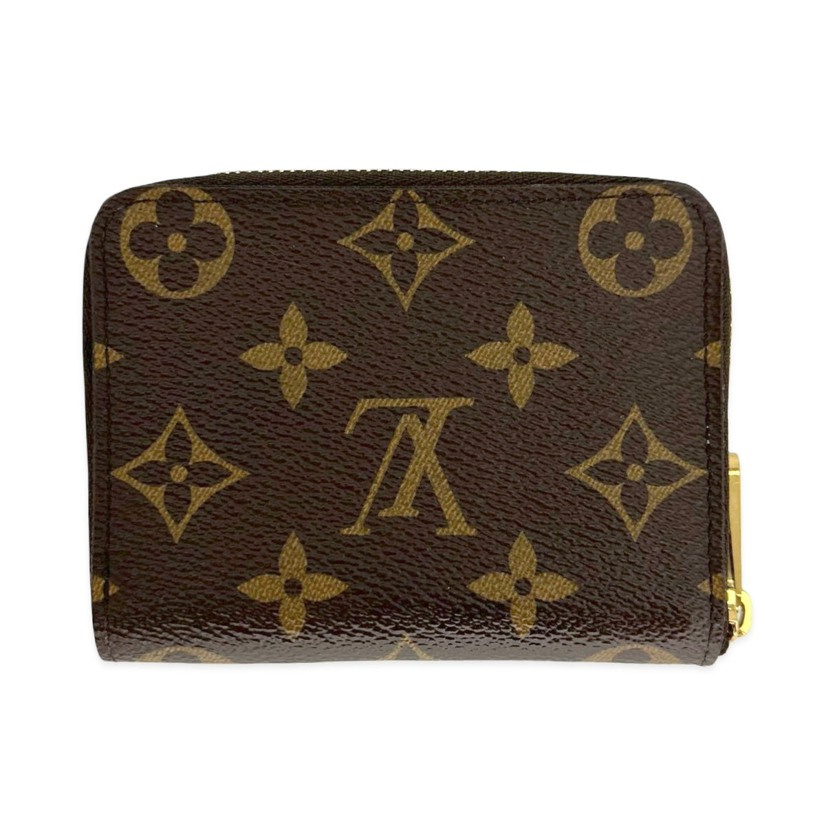 LOUIS VUITTON: Monogram Zippy Coin Purse