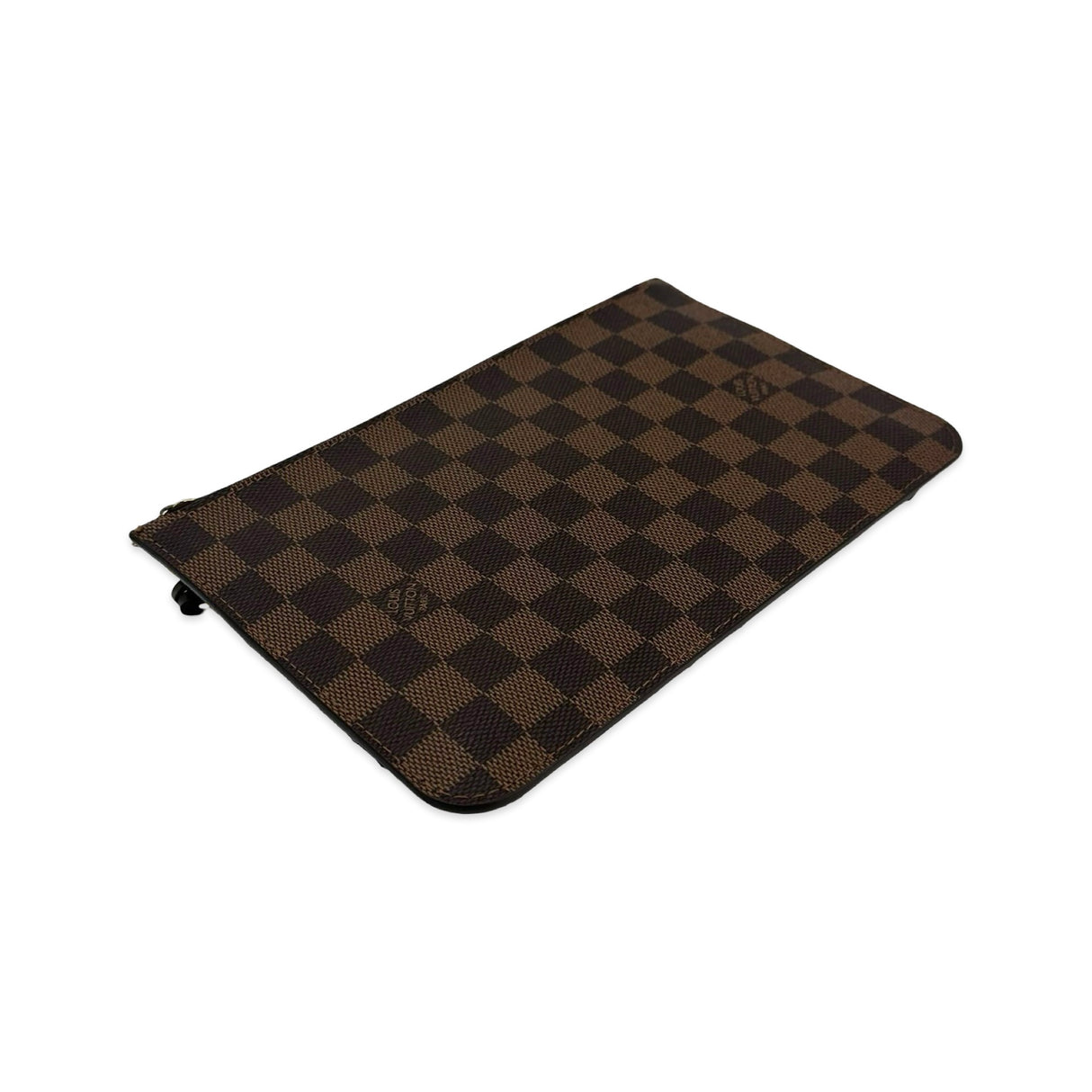 LOUIS VUITTON: Damier Ebene Neverfull Pochette