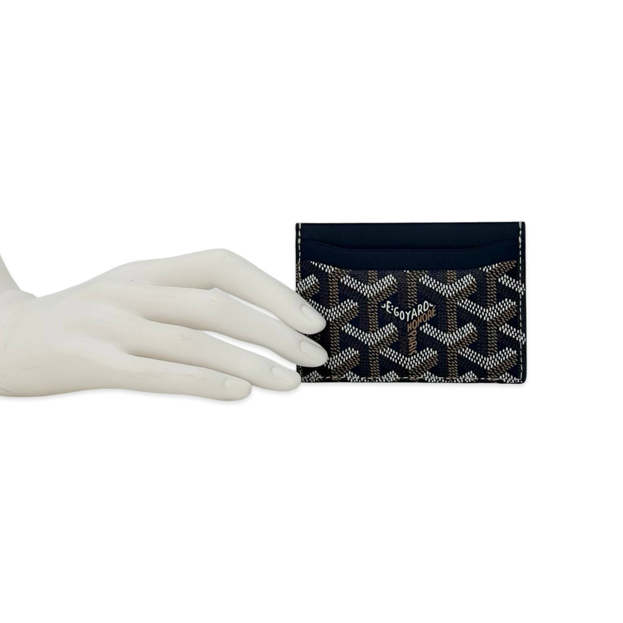 GOYARD: Goyardine Saint Sulpice Card Holder