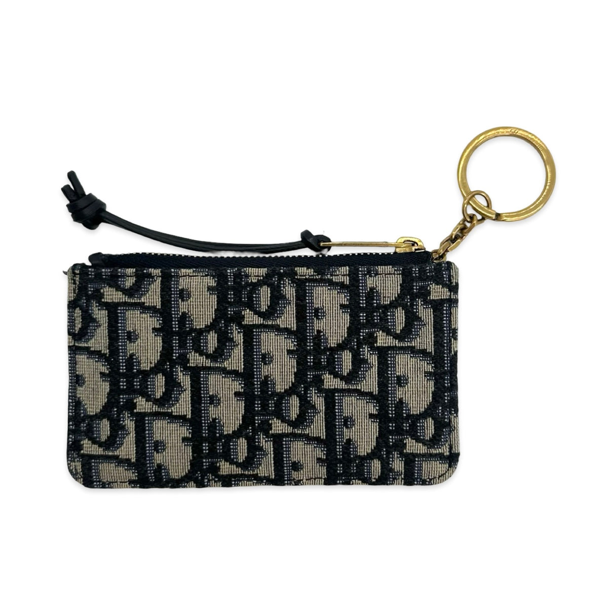 Oblique Zipped Key Case