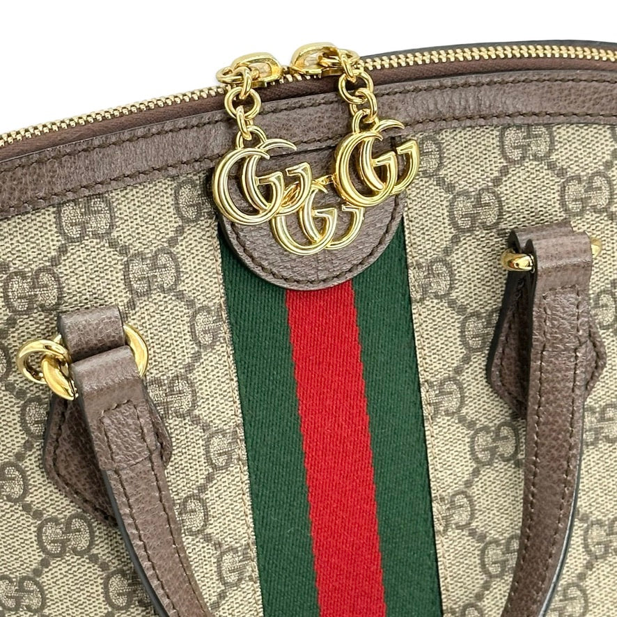 GG Supreme Ophidia Medium Dome Top Handle