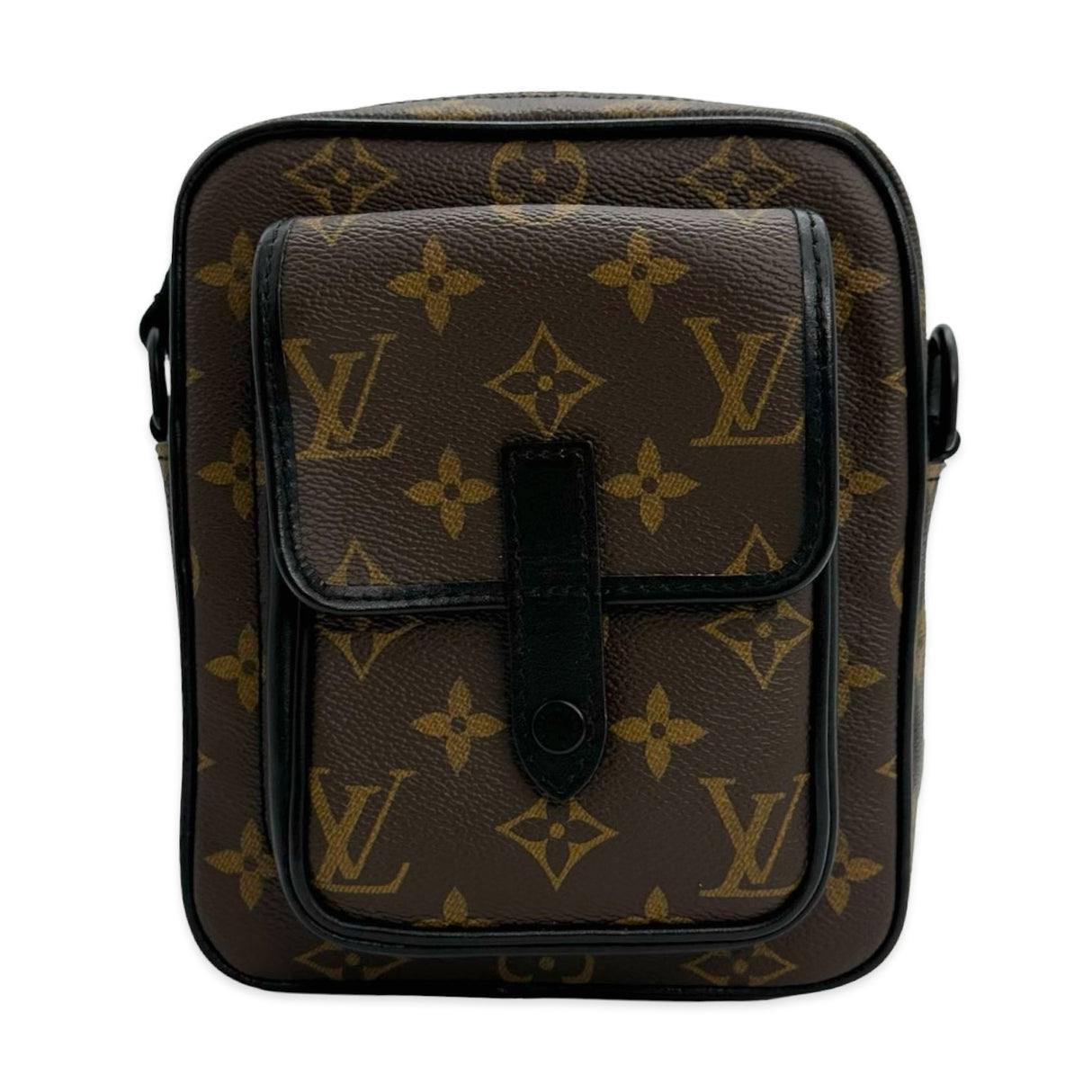 LOUIS VUITTON: Monogram Macassar Christopher Wearable Wallet