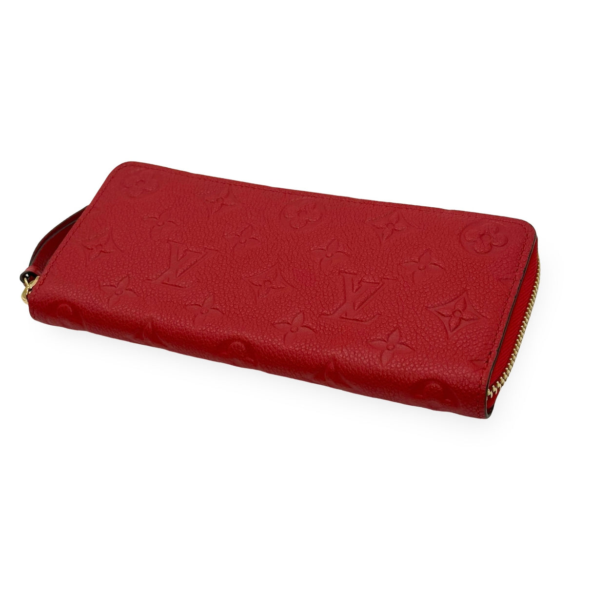 LOUIS VUITTON: Monogram Empreinte Clemence Wallet