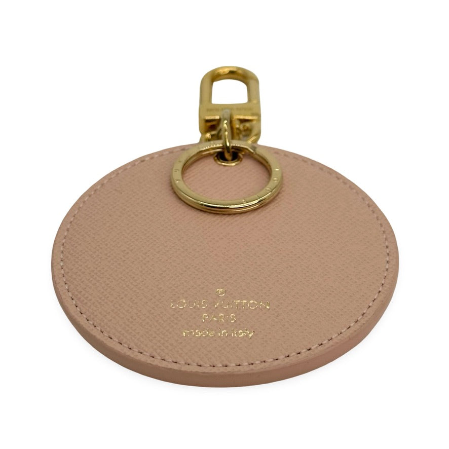 LOUIS VUITTON: Damier Azur Graffiti Bag Charm