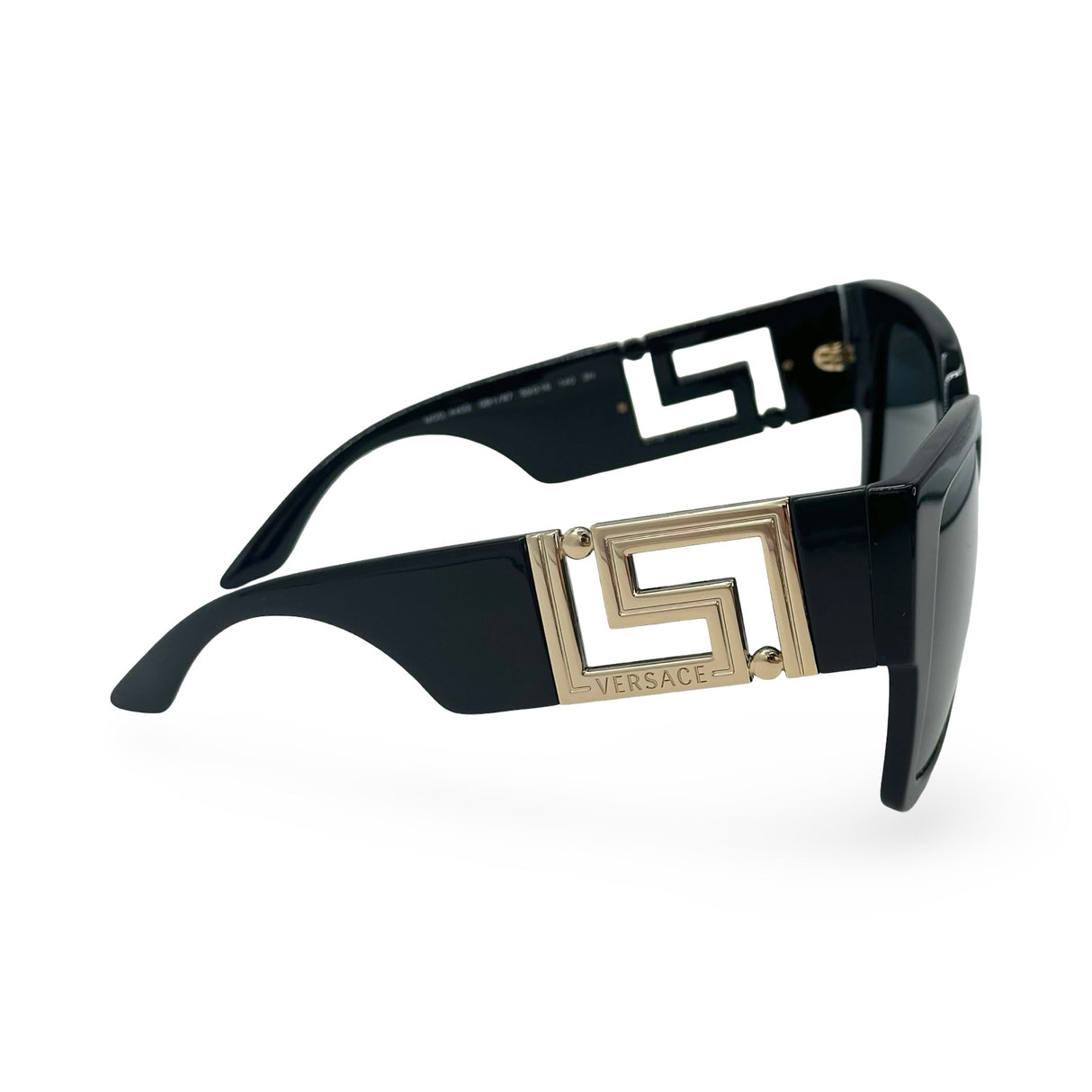 VERSACE: Greca Square Sunglasses
