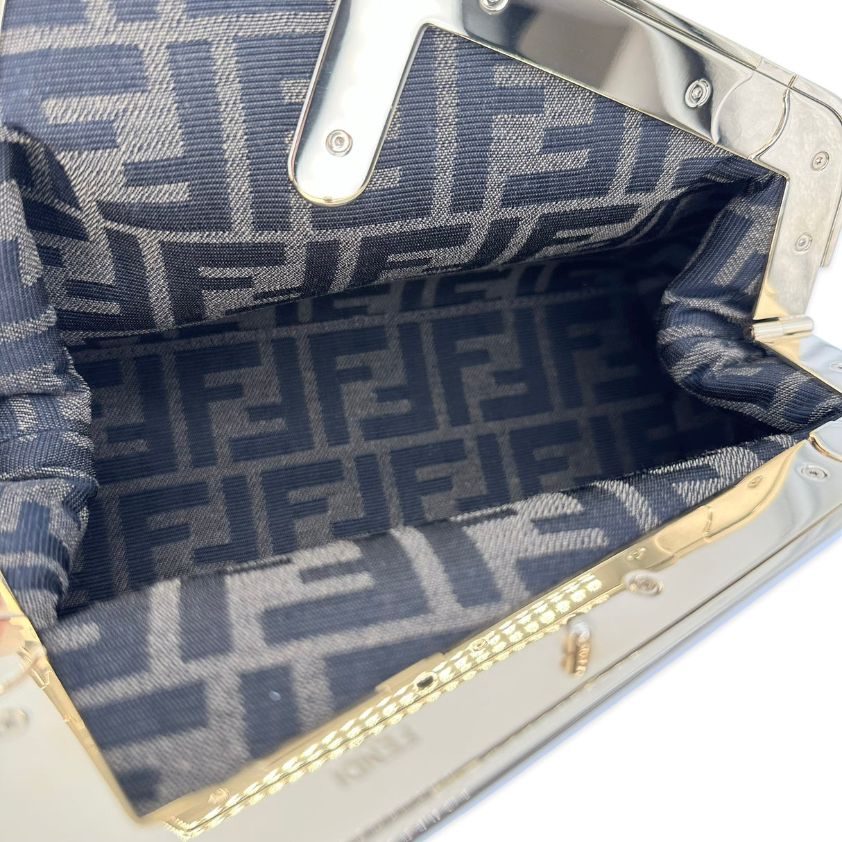 FENDI: Leather Fendi First Small Shoulder Bag