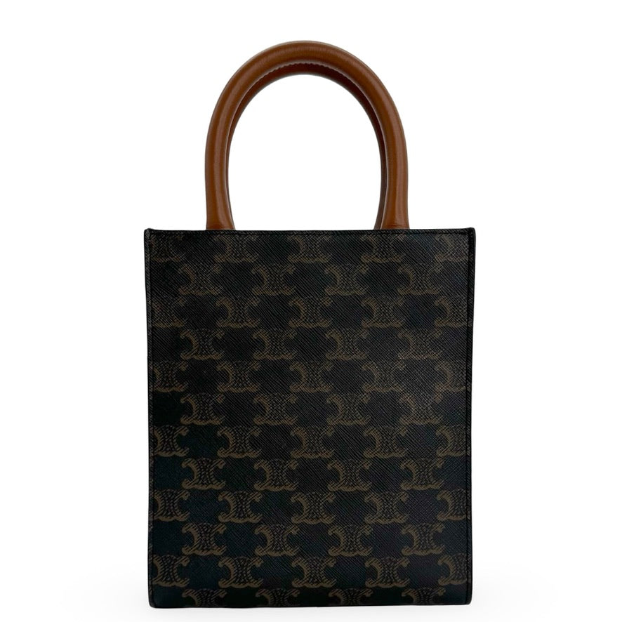 CELINE: Triomphe Mini Vertical Cabas Tote