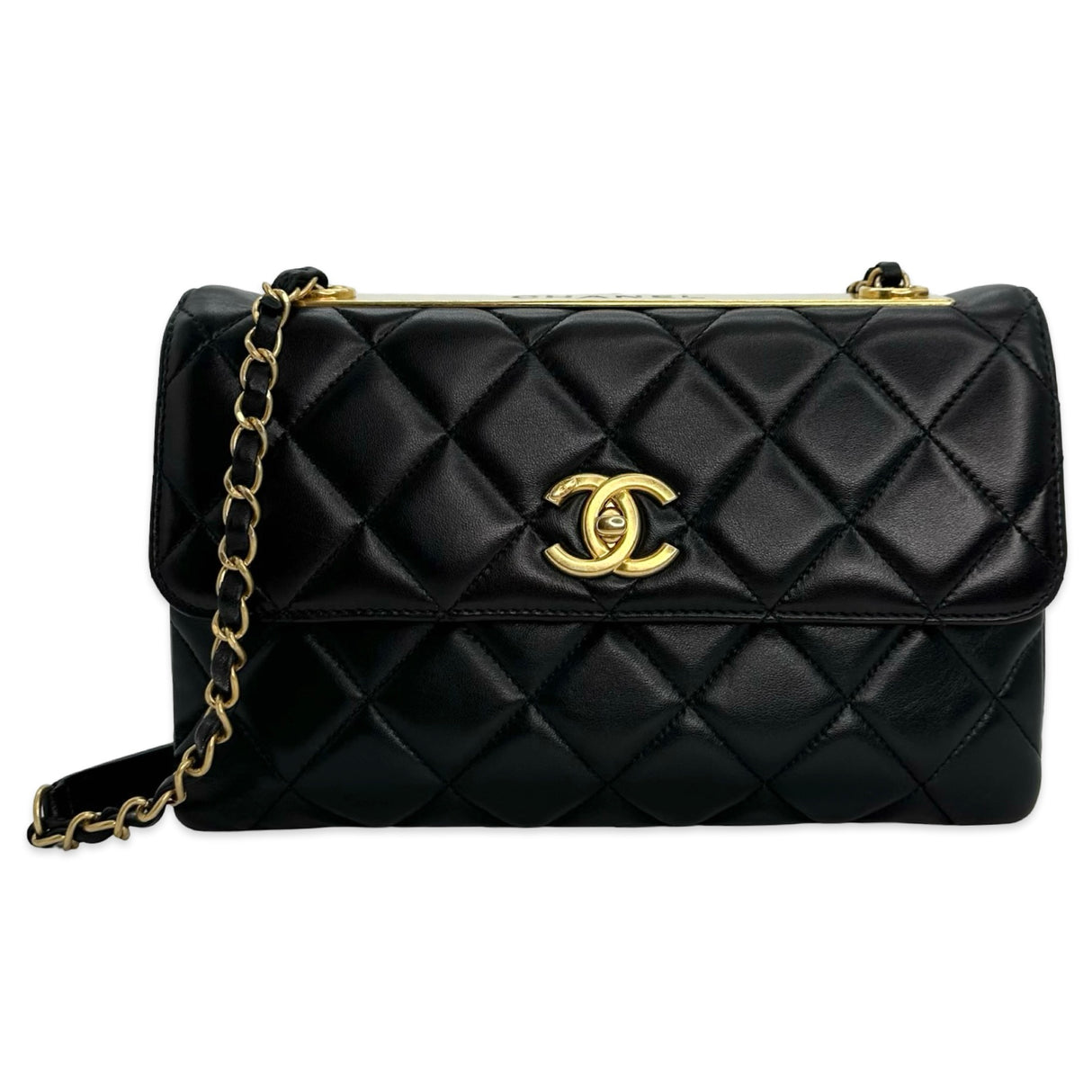 CHANEL: Quilted Lambskin Trendy CC Flap Bag