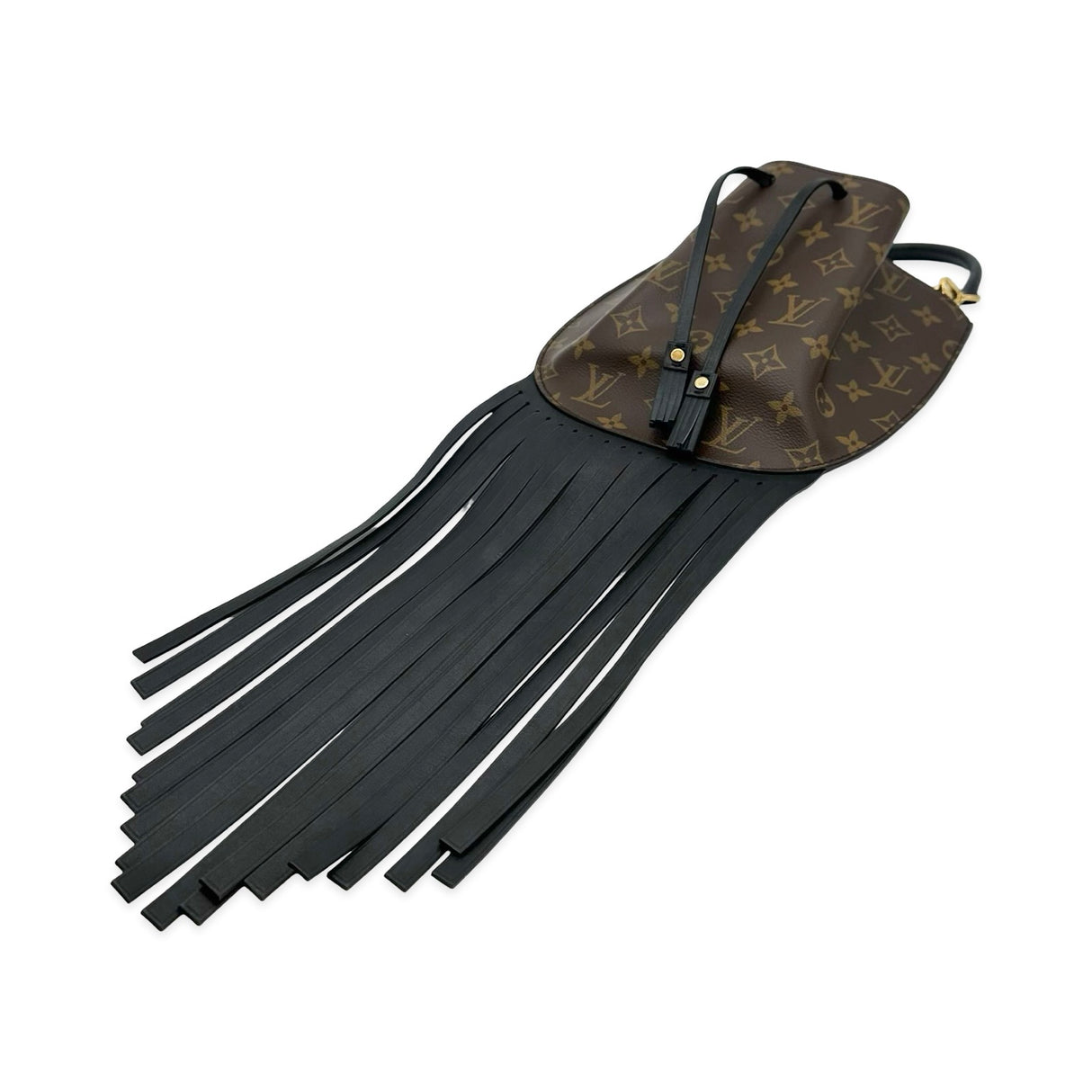 LOUIS VUITTON: Monogram Fringed Noe