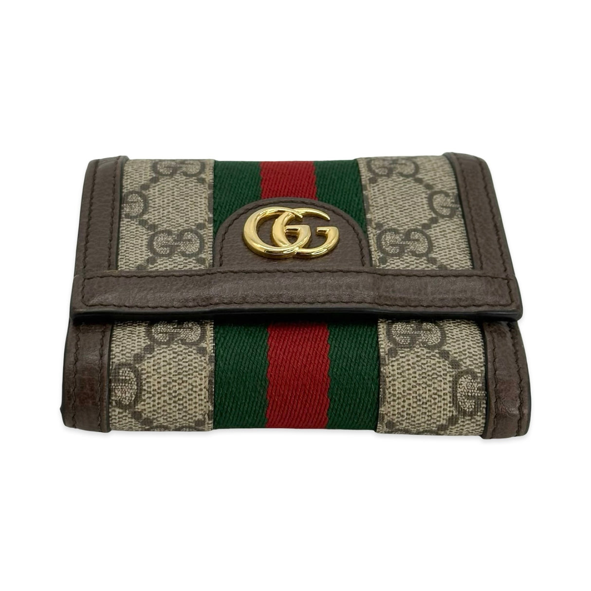 GUCCI: GG Supreme Ophidia Compact Wallet