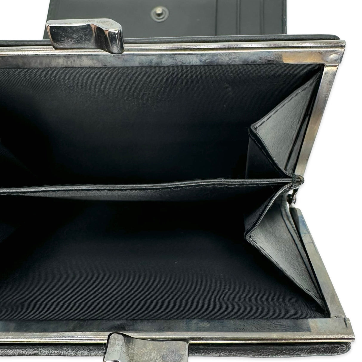 CHRISTIAN DIOR: Diorissimo Canvas Compact Wallet