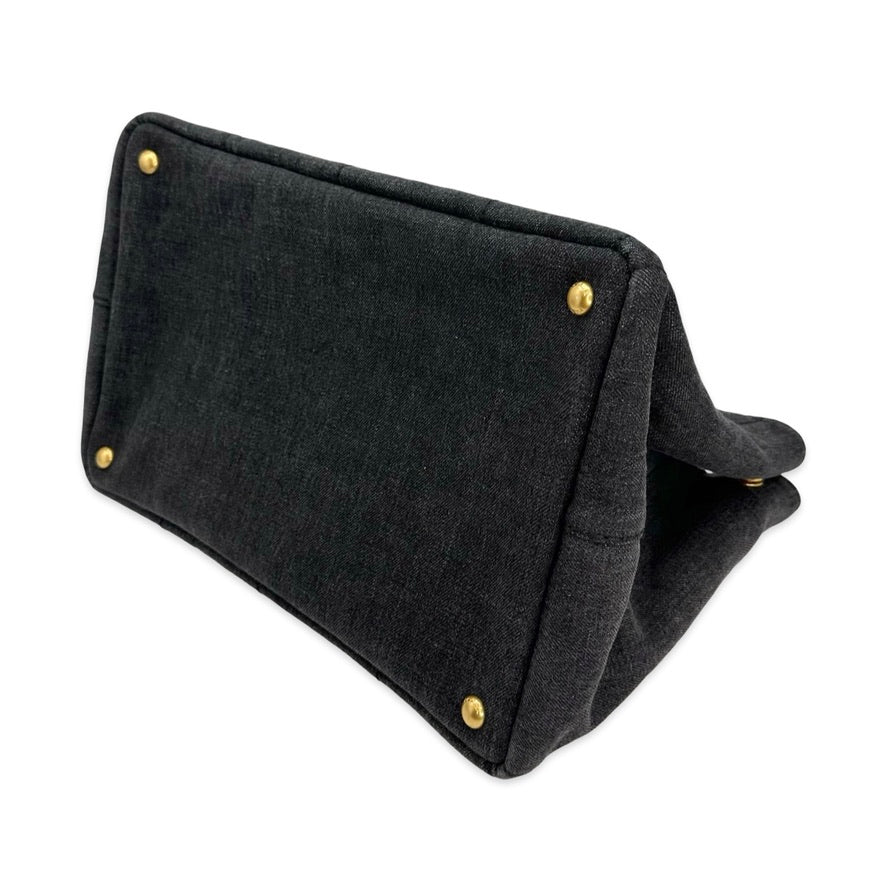 Denim Large Canapa Convertible Tote