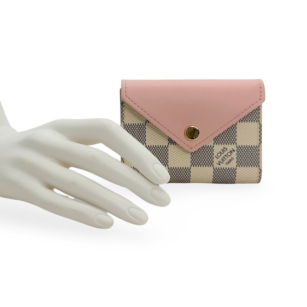 LOUIS VUITTON: Damier Azur Arsene Cards Pouch