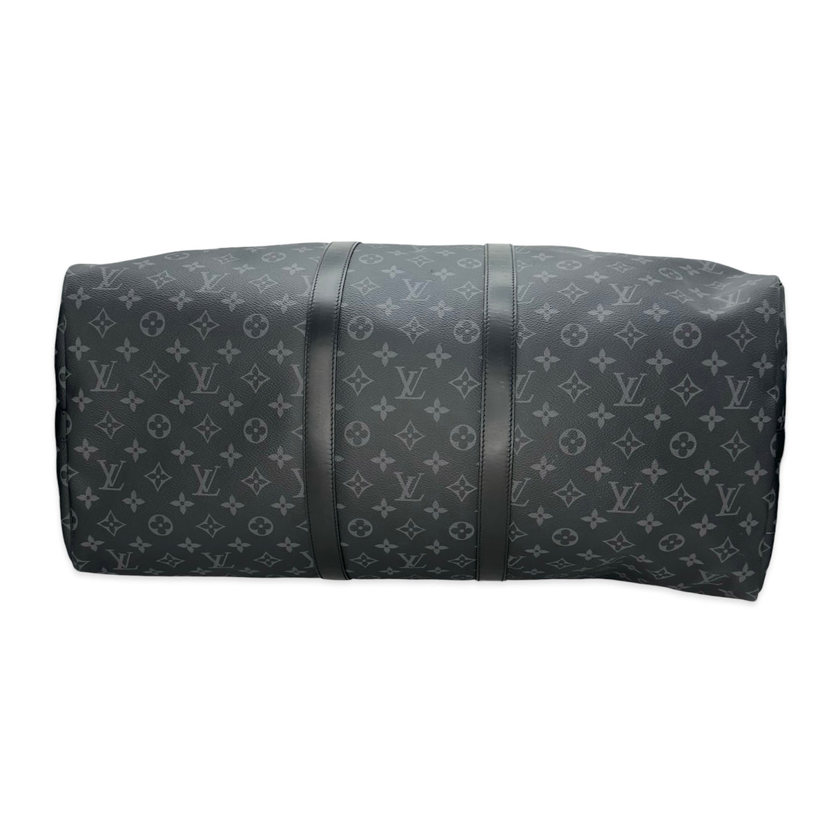 LOUIS VUITTON: Monogram Eclipse Keepall Bandouliere 55