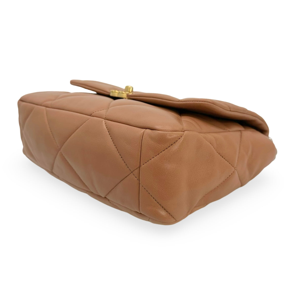 CHANEL: Quilted Lambskin Medium 19 Flap Bag