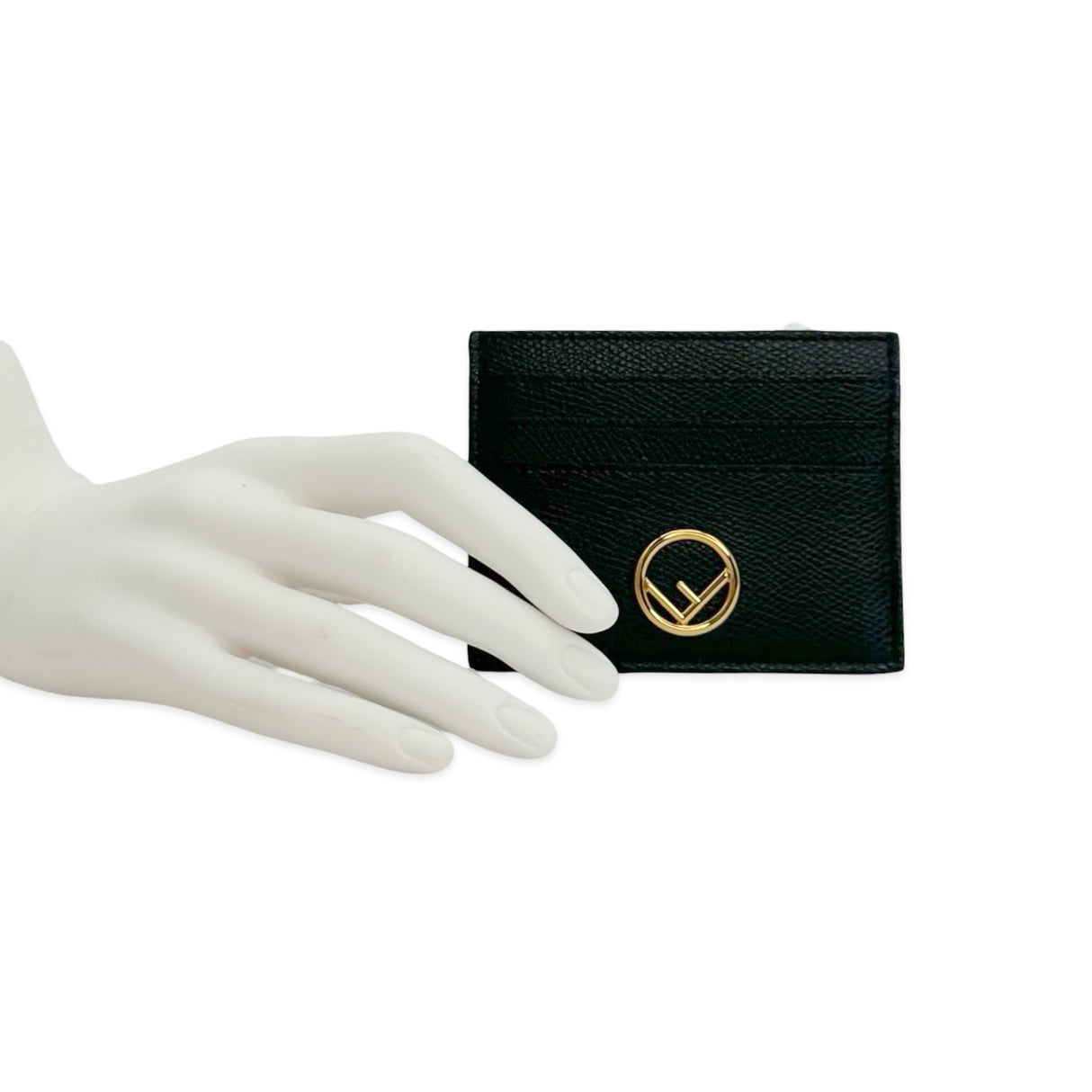 FENDI: Leather Fendi First Card Holder