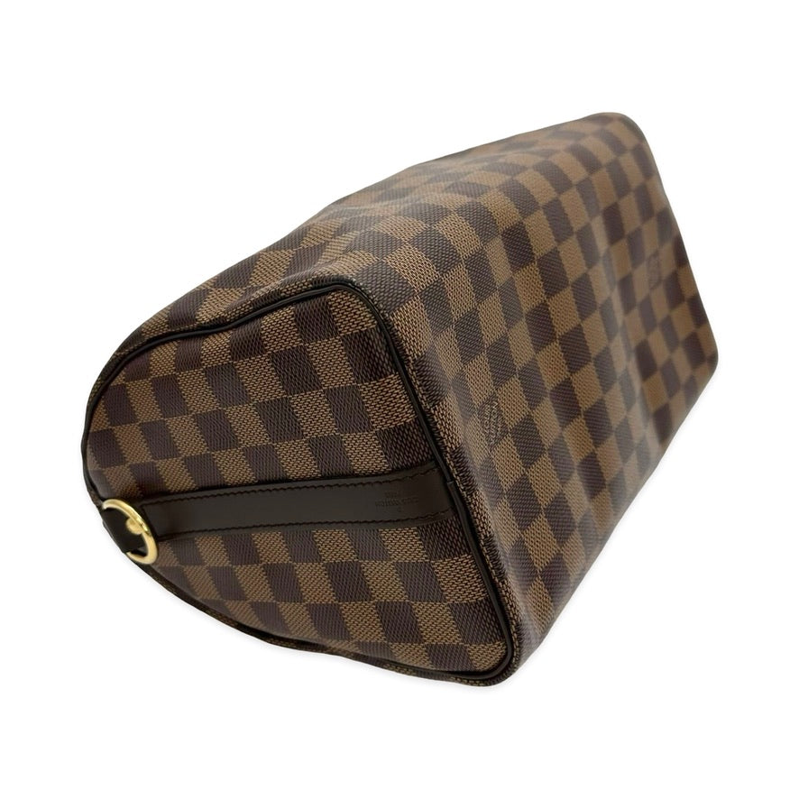 Damier Ebene Speedy Bandouliere 25