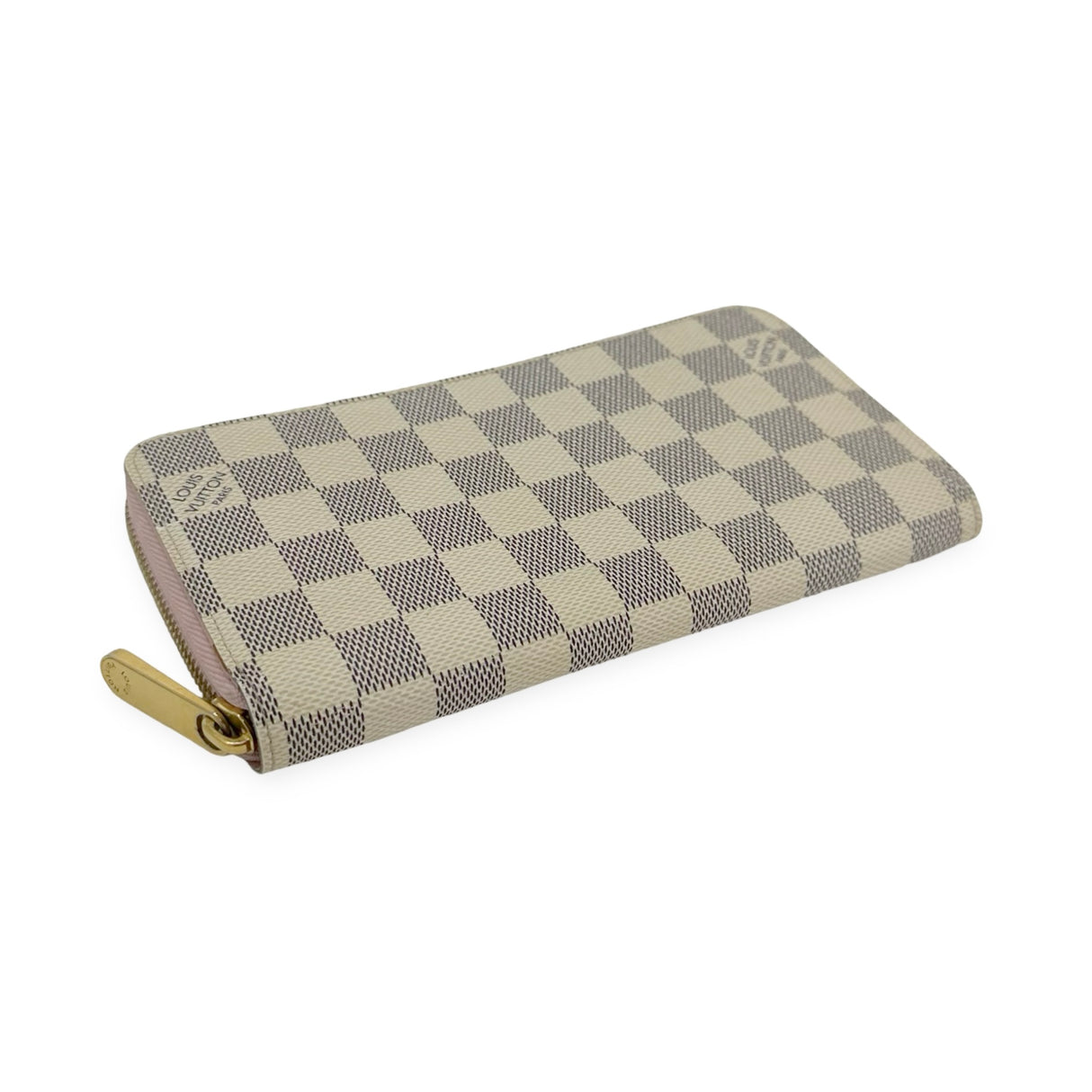 LOUIS VUITTON: Damier Azur Zippy Wallet