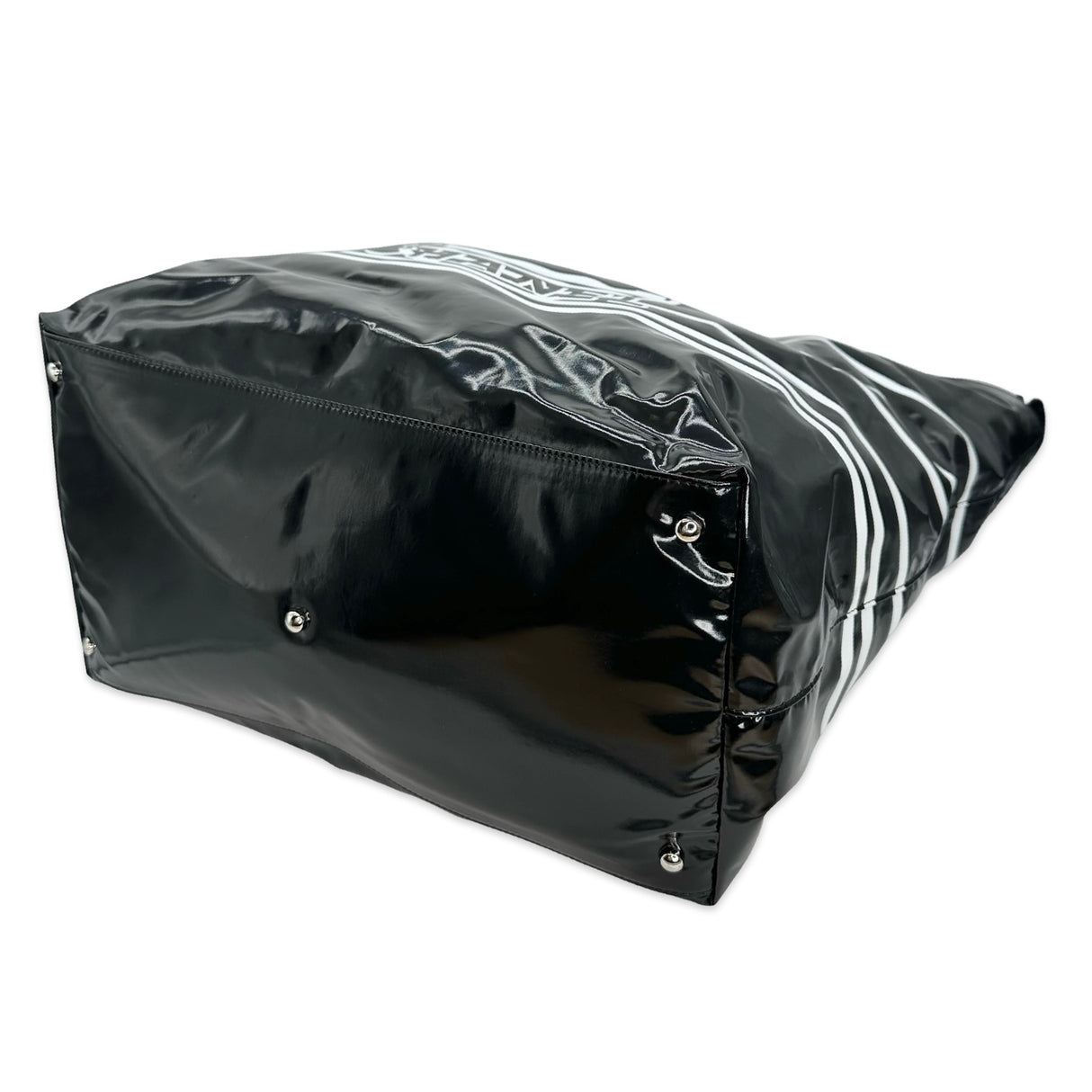 CHANEL: Vinyl La Pausa Large Zip Shopping Tote